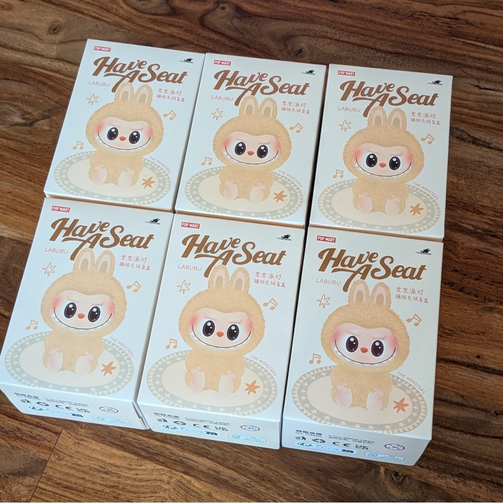 Authentic new Popmart the monsters labubu Have a Seat sealed unopened blind box - Picture 2 of 4